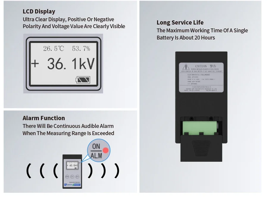 High Performance QEEPO QP-ESD201static Electricity Tester