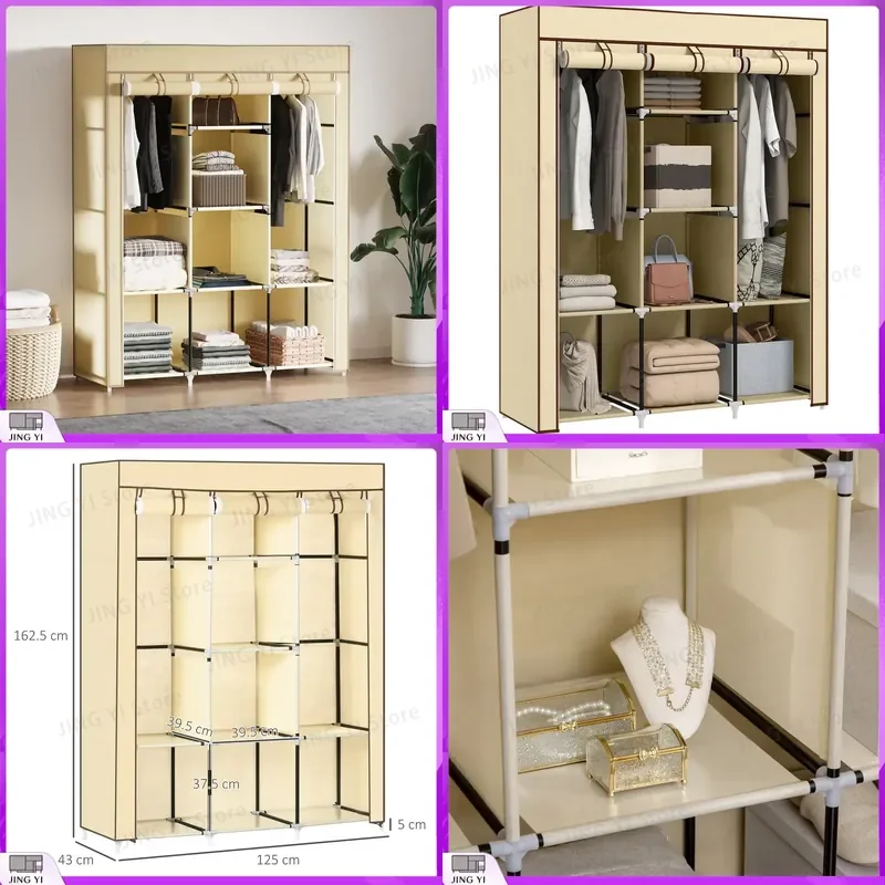 armoire-portable-en-tissu-avec-8-etageres-et-2-tringles-de-suspension-pour-rangement-de-chambre-a-coucher-organisateur-de-vetements-beige-pliable