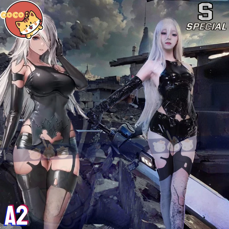 

Костюм для косплея NIKKE A2 из игры богиня победы A2 NIKKE X NieR:Automata, костюм для косплея A2 CoCos-S