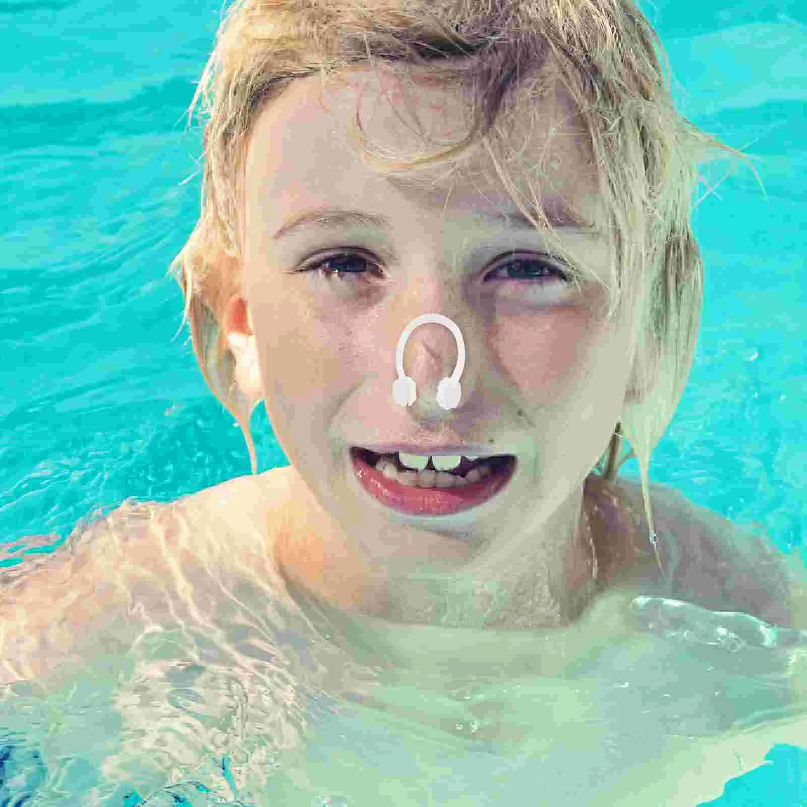 

Diving Swimming Nose Clip Child Silica Gel Accessories Kids Plugs Children