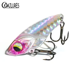1Pcs Metal VIB Blade Fishing Lure 5g 7g 10g 14g Vibration Spoon Spinner Crankbait Bass Pike Perch Tackle Artificial Bait Tackle