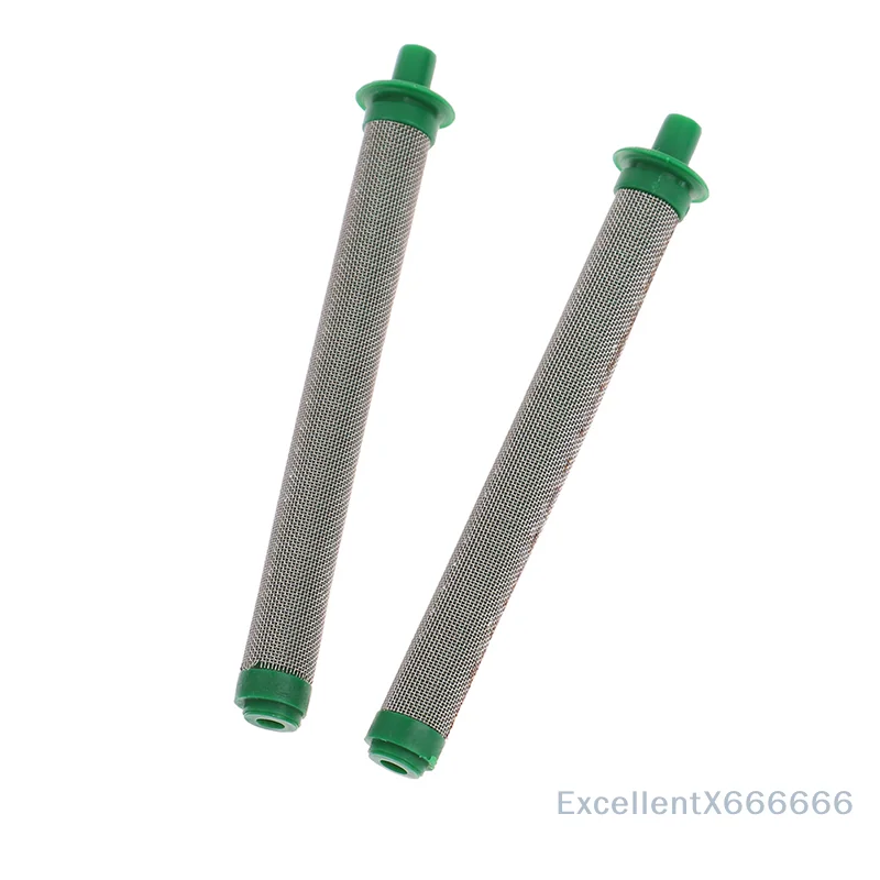 2pcs 304 Stainless Steel Power Tools Machine Accessories Airless Gun Filter 60 Mesh Spray Gun Filters