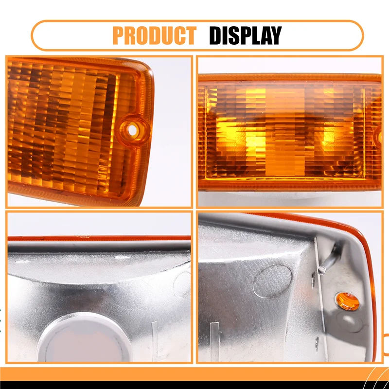 AS57-الجانب مرآة الباب بدوره إشارة لام 2 قطعة عدسة العنبر الجبهة بدوره مصباح إشارة العلب المصد الأمامي بدوره مصباح إشارة