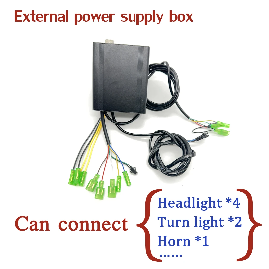 Boîtier d'alimentation externe pour trottinette électrique Dualtron Kaabo ontari, 12V