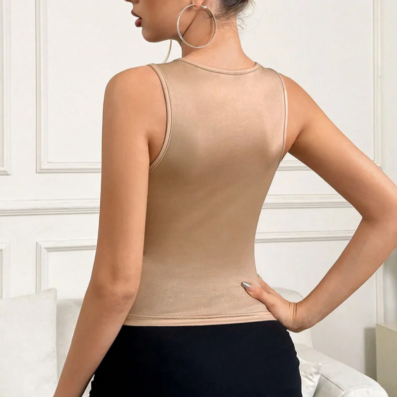 Letnia kamizelka bez rękawów dla kobiet