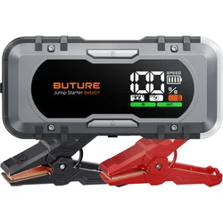 Buture Portable Emergency 6000A Lithiumion Battery Car Booster Starting Device 12V Car Jump Starter