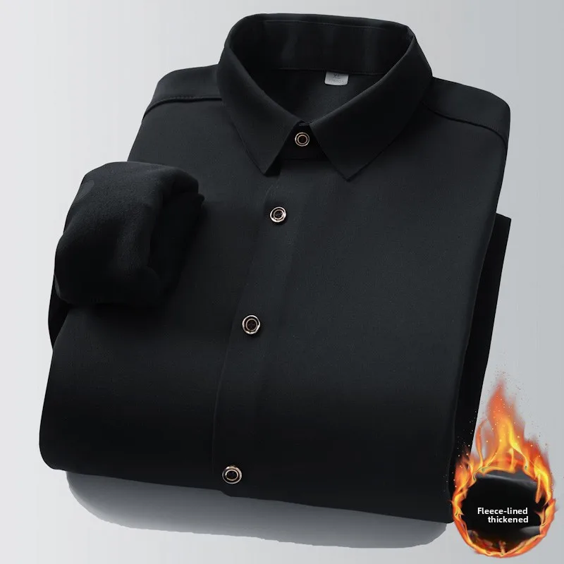 

Мужская осенне-зимняя модная модная модная свободная домашняя удобная рубашка высокого качества с бархатным теплым модным топом для спорта и отдыха