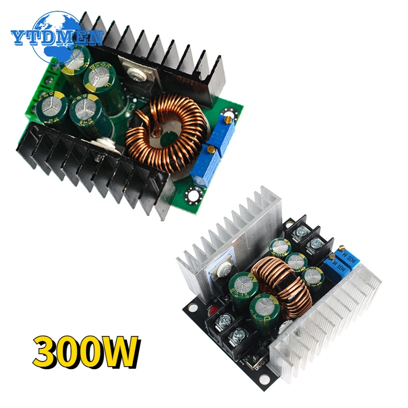 1PCS 300W DC-DC ปรับขั้นตอนลง Buck Converter โมดูล 9A/20A คงที่ LED ไดร์เวอร์โมดูล