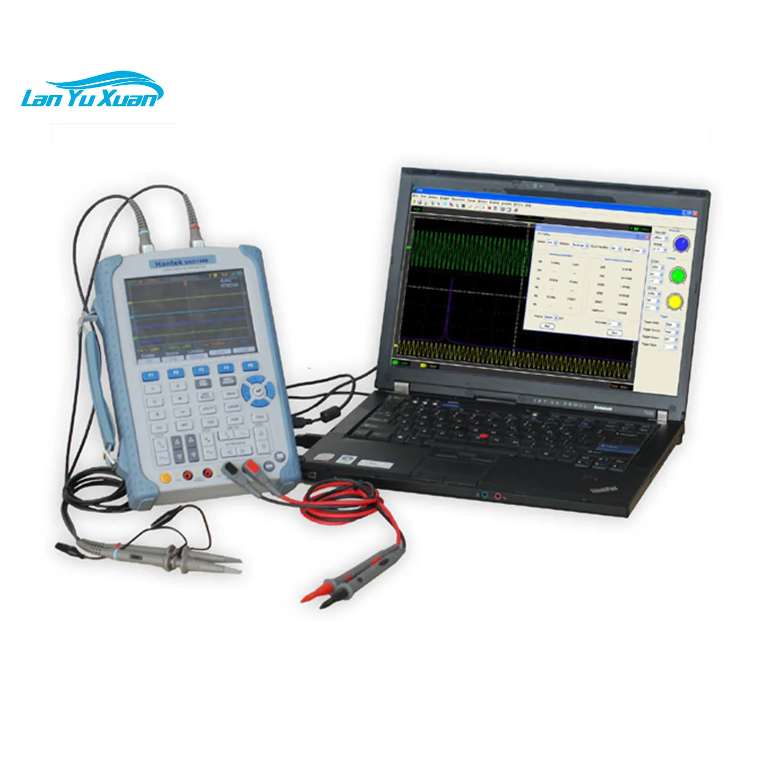 Hantek DSO1202S handheld Isolated Oscilloscope/Multimeter 2 Channels 200MHz Bandwidth 1GSa/s Sample Rate 1M record length