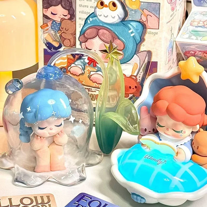 

New Wendy Fourth Generation Follow The Moon Series Cute Figure Blind Box Collectible Toy Trendy Gift Display Piece