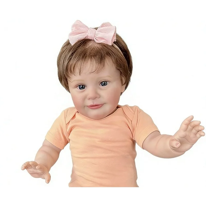 

Кукла-младенец Зои, 28 дюймов (66 см), с пророщенными волосами, мягкая игрушка