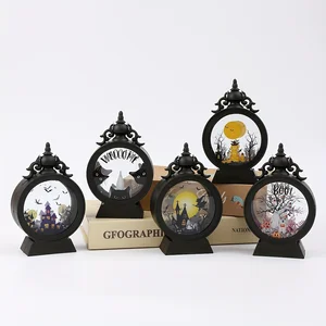 Korku, Cadılar Bayramı, LED, rüzgar, ışık, fener, hayalet, Kabak, Taşınabilir Bar, Masaüstü süsleme, Cadılar Bayramı dekor sahne, parti malzemeleri 8 en çok satılan-hayalet lamba-no. 8