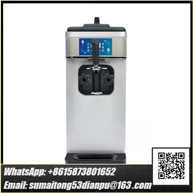 Table Top Single Nozzle Soft Ice Cream Maker Ice Cream Machine