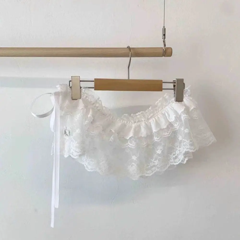 

Новая мини-юбка с вышивкой и кружевом, прозрачная, в стиле Y2K, уличная мода, с рюшами и шнуровкой, плиссированная юбка в стиле Харадзюку, украшенная джинсовой отделкой