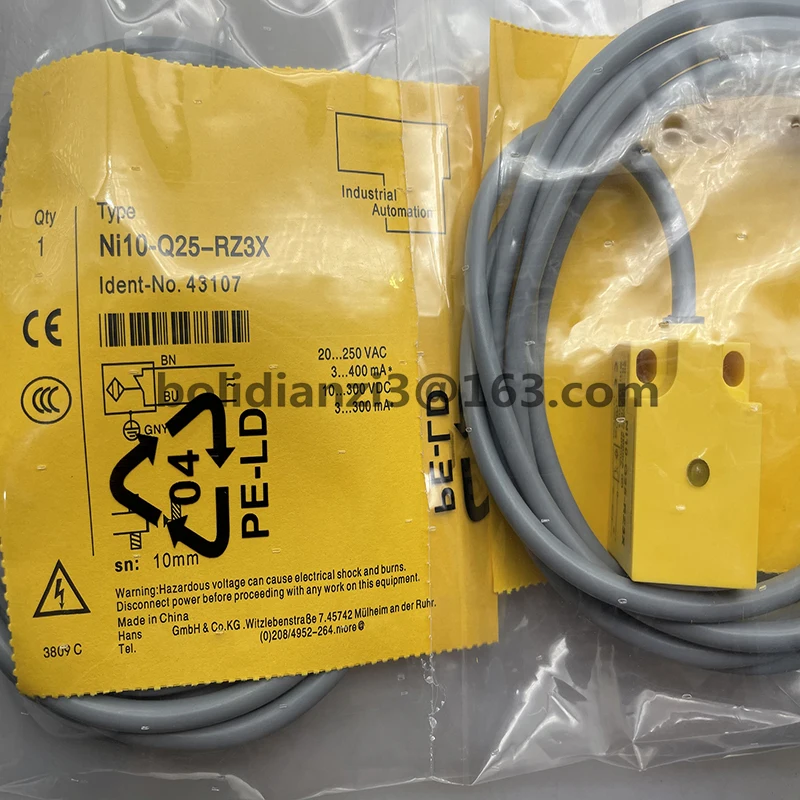Sensor de interruptor de proximidade original NI10-Q25-AZ3X NI10-Q25-RZ3X em estoque