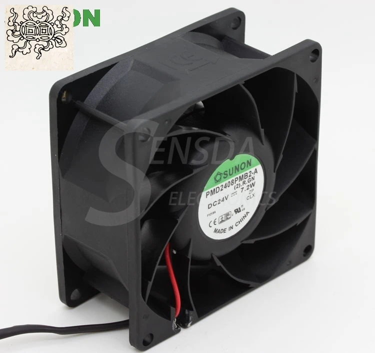 

Ltsf For Sunon PMD2408PMB2-A 24v DC 7,2 W Enfriador De Cpu Disipador De Calor Ventiladores De Refrigeración Axiales 8038 80x80x