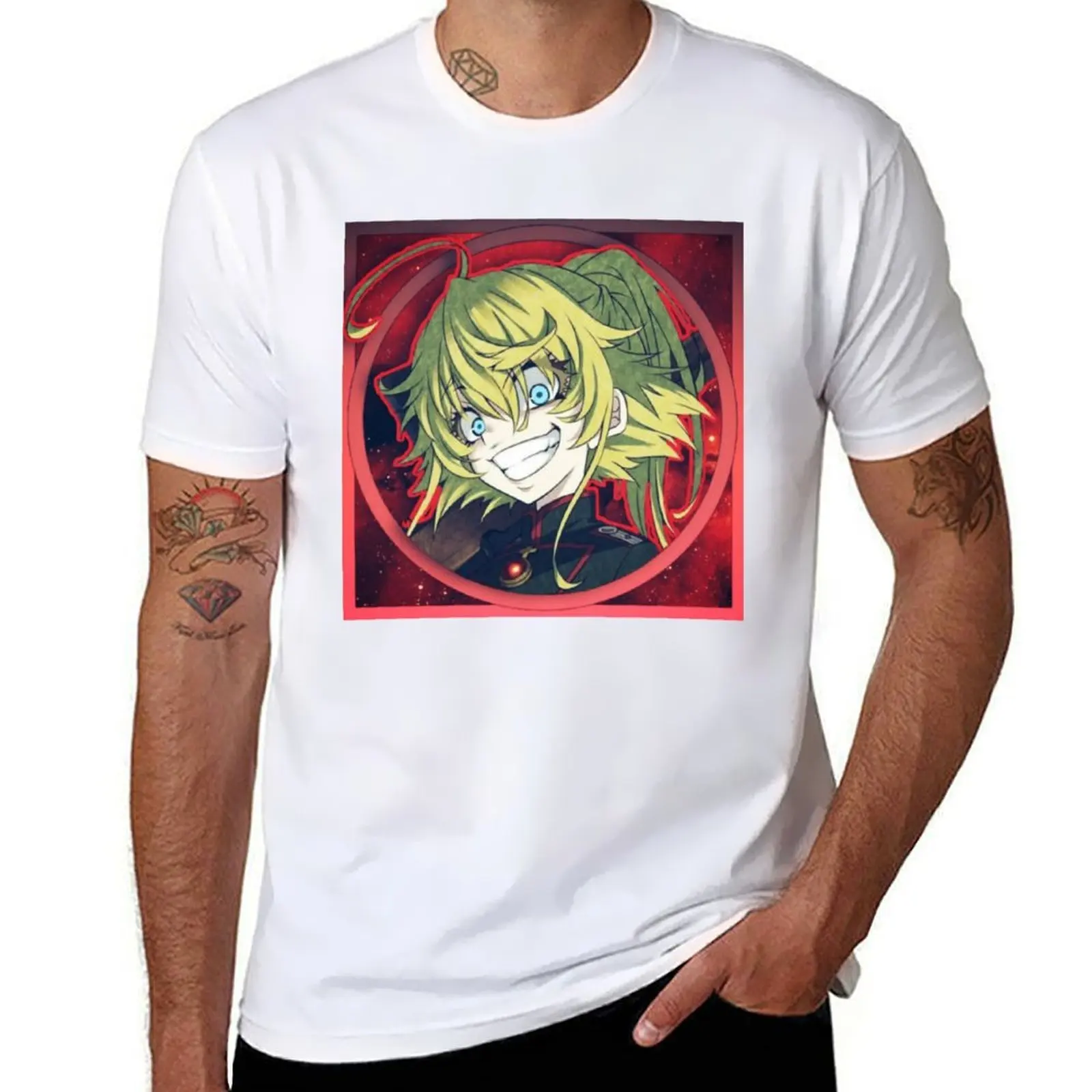 

Tanya Degurechaff - Youjo Senki - Saga of Tanya the Evil T-Shirt t shirt man designer man t shirt luxury T-Shirt
