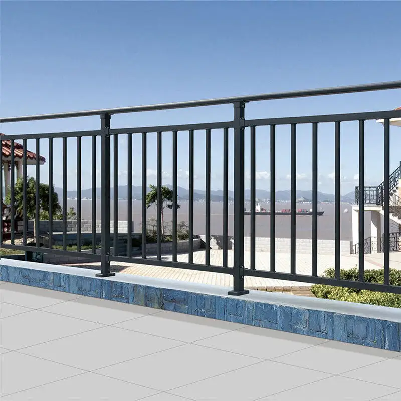 Hard PVC Fencing Trellis Gates Residential Panels Hot Dipped Galvanized Aluminum Palisade Fence or Powder Coated