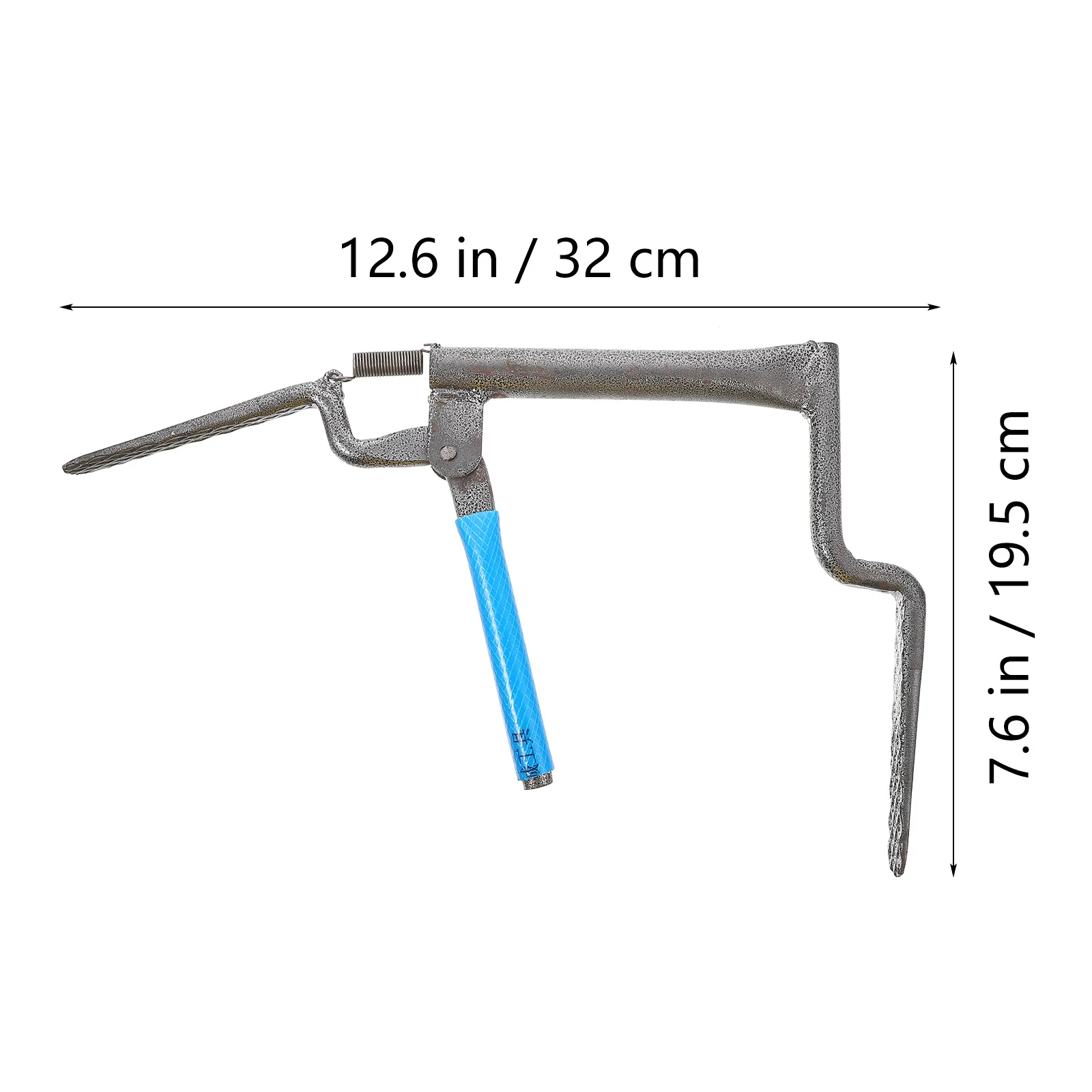 1 قطعة ملقط الطوب بأسعار معقولة مقبض مريح خفيفة الوزن كتلة الناقل توفير أداة تصميم الربيع المرنة