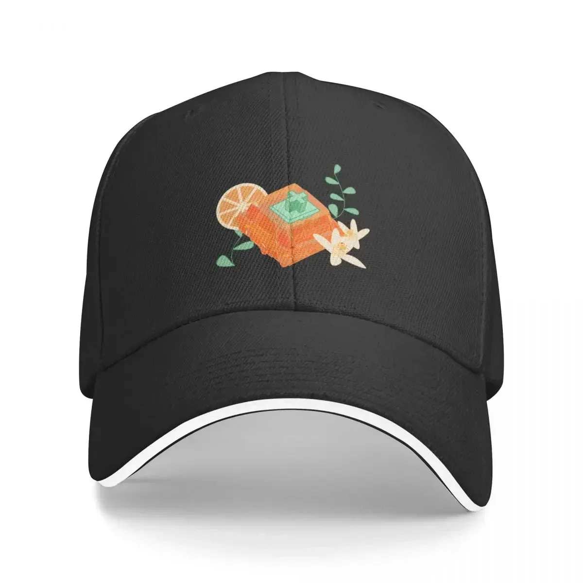 

Tangerine Mechanical Linear Switch Baseball Cap Designer Hat Vintage Ladies Men's