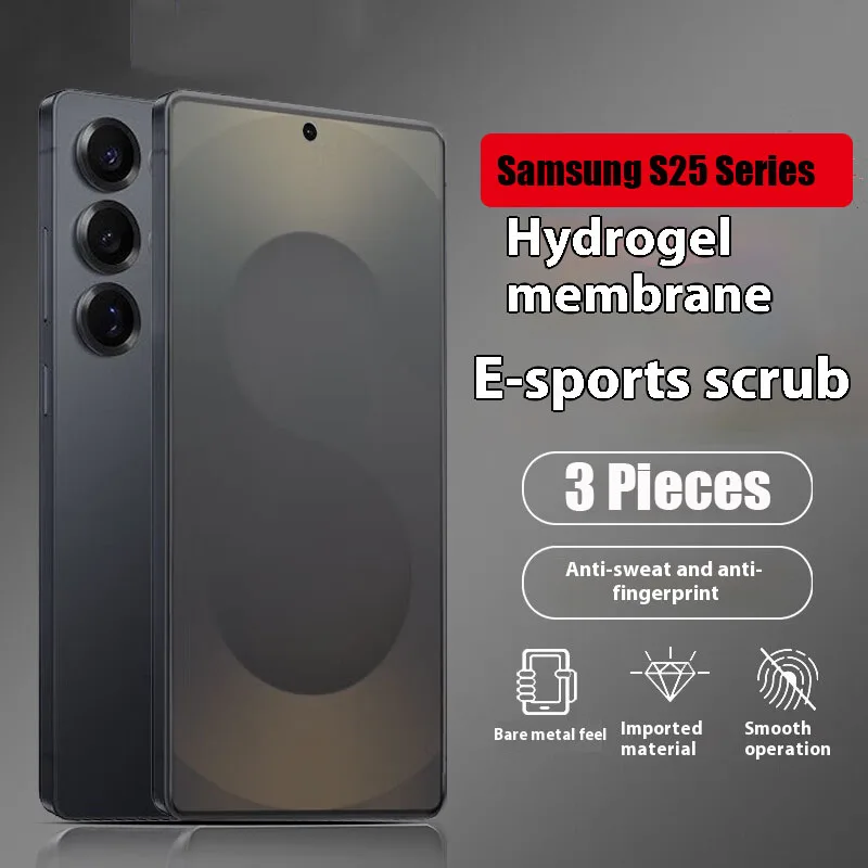 3Pcs Matte Hydrogel Film Screen Protector Für Samsung Galaxy S20 S21 S22 S23 S24 S25 Ultra Screen Protector für Hinweis 20 10 Plus
