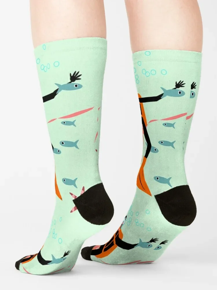 Tauchen! Socken Kompression modische Socken weibliche Männer