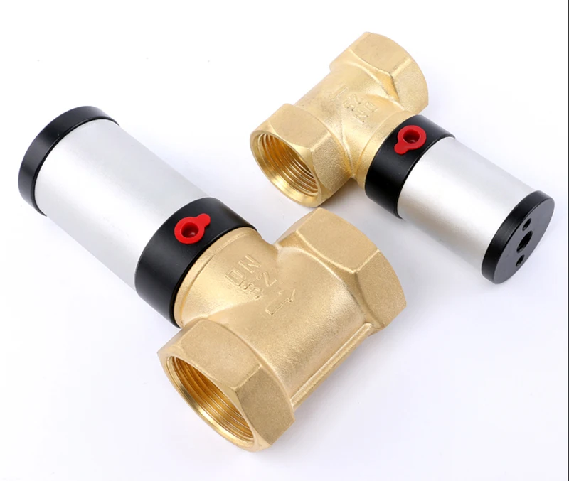 

2-1/2" Air Flow Control Valve Brass Direct Action G Thread PTFE for Air Water Oil Gas Q22HD