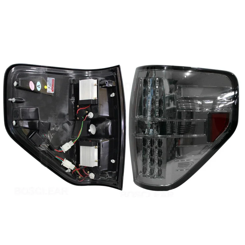 For Ford Ranger Raptor F150 led headlights brake light+taillight 2008-16 17 18 head lamp front Bi-Xenon Lens Double Beam HID KIT