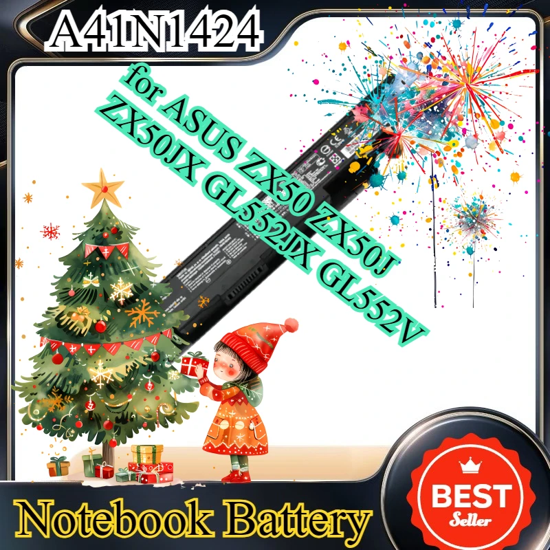 

A41N1424 Rechargeable Battery Compatible for ASUS ZX50 ZX50J ZX50JX GL552JX GL552V