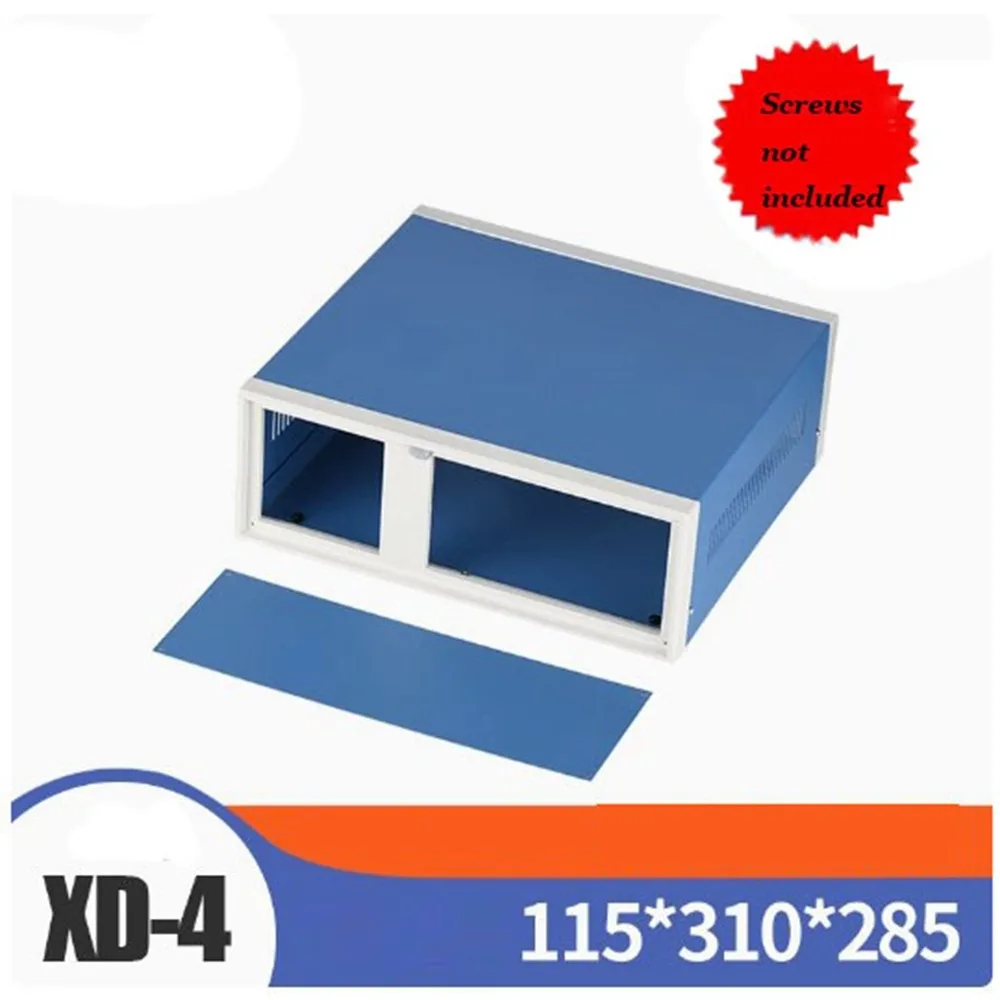 

Металлический электронный модуль, корпус прибора, синий и белый мультистиль, корпус электроники, распределительная коробка, открытый, в помещении