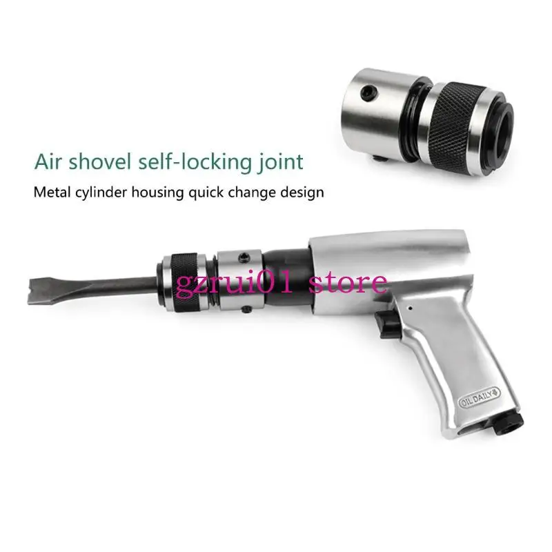 

652A Stainless Steel Chisels Retainer Retainer Quick Adapter for Air Hammer and Shovel Integration