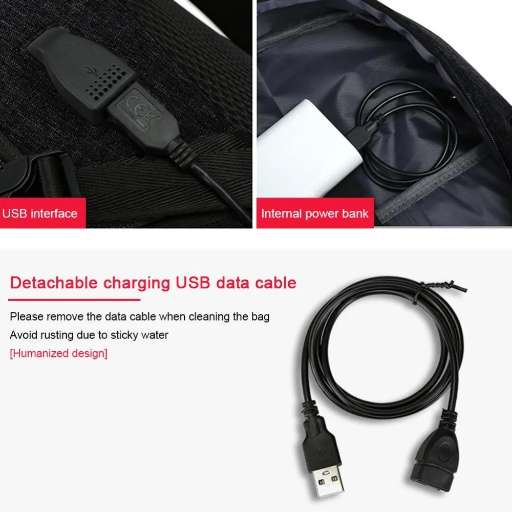 Durable Oxford Fabric Basketball Bag USB Charge Water Resist Backpack Pack Adjust Strap School Bag Sports Training