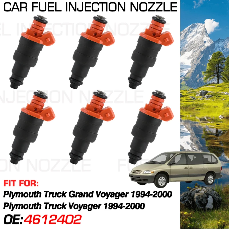 4612402 for Plymouth Truck Grand Voyager Chrysler Minivans Plymouth Truck Voyager 1994-2000 Car Fuel Injectors Nozzle Injection