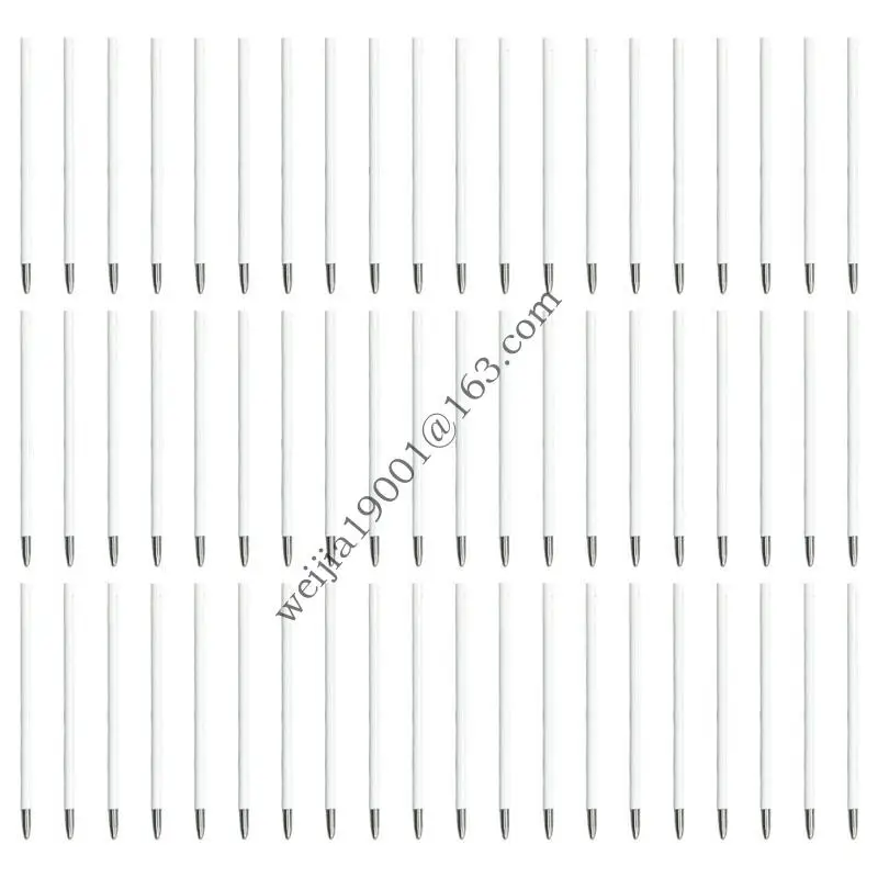 60 PCS Beadable Pens تعبئة حبر الحبر الأسود/الأزرق عبوات القلم للطلاب. H05A