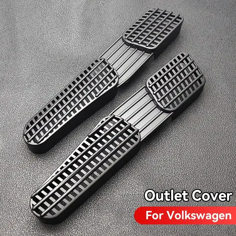 2Pcs Seat AC Heat Floor Air Conditioner Duct Vent Outlet Grille Cover For Volkswagen vw T-Cross Skoda kamiq GT 2019 2021 2022