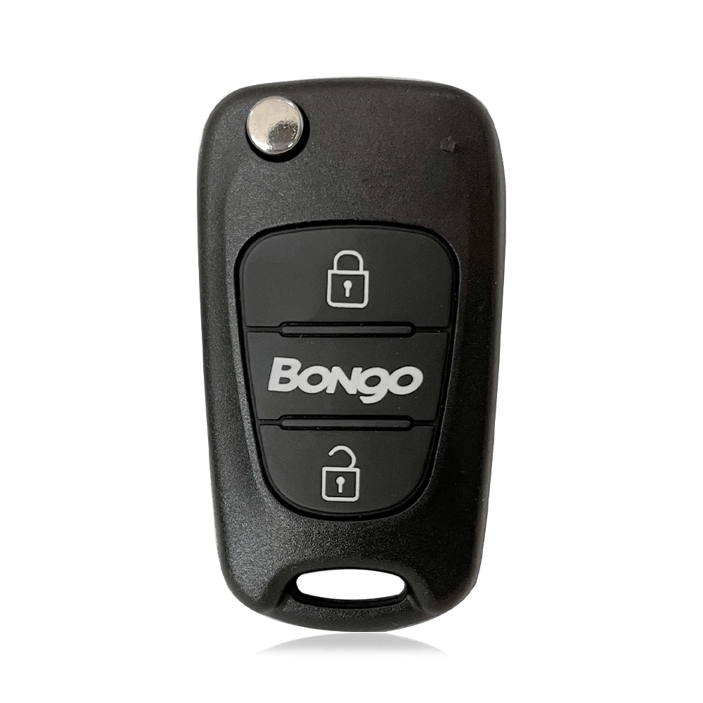 XNRKEY 5/10 Pcs 3 Button Flip Folding Remote Car Key Shell Fob For Hyundai Kia Bongo Key Case Cover with TOY40 Blade