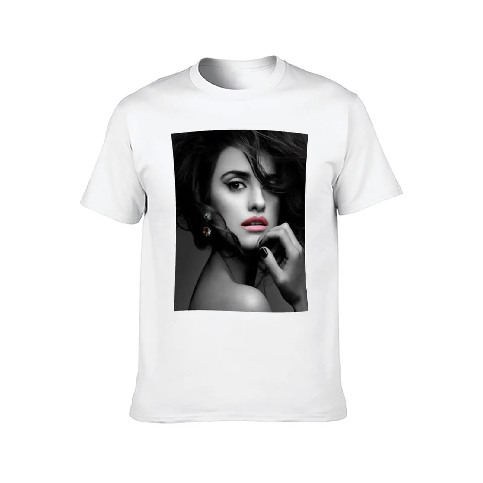 Penelope Cruz T-Shirt man t shirt luxury anime t shirts for man T-Shirt