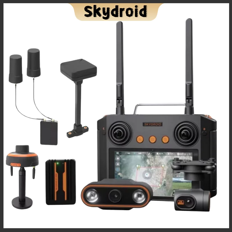 SKYDROID H16/H16Pro 2.4GHz 16CH FHSS 20KM 1080P Digital Video Data Transmission Telemetry Transmitter MIPI Camera R16 Receiver