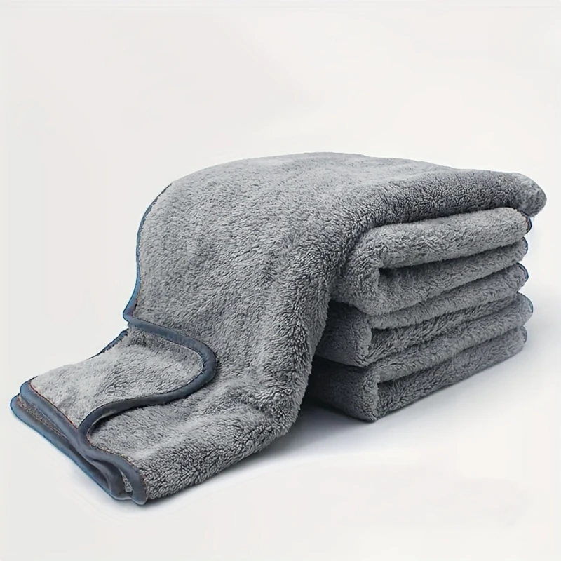 

Быстросохнущее полотенце из микрофибры для мытья автомобиля — очень мягкая ткань 75x35 см — высокое водопоглощение для аксессуаров для автомойки