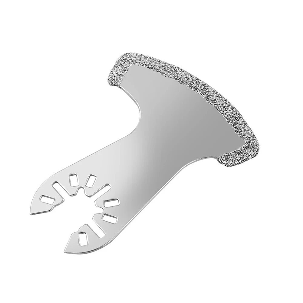 

Oscillating Tool Saw Blade Emery For Precise Cutting Multi Tool Remove Defective Tile Grout Short Cutting Silver 3pcs