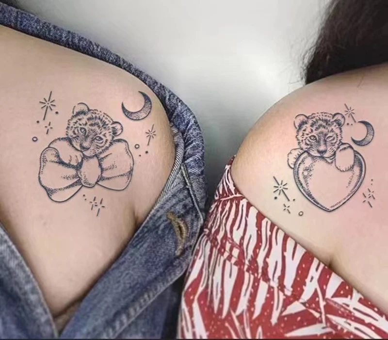 20 Fogli Tatuaggi Temporanei Per Bambini - Gatti Cartoon Impermeabili, Facili Da Applicare, Ideali Per Feste