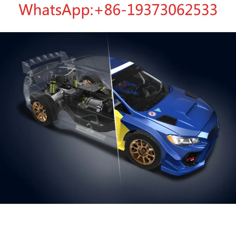 XTS-S10 1/10 Remote Control Electric 4WD Rally Vehicle Off-Road Vehicle Gyroscope Brushless RC Model Car view 3