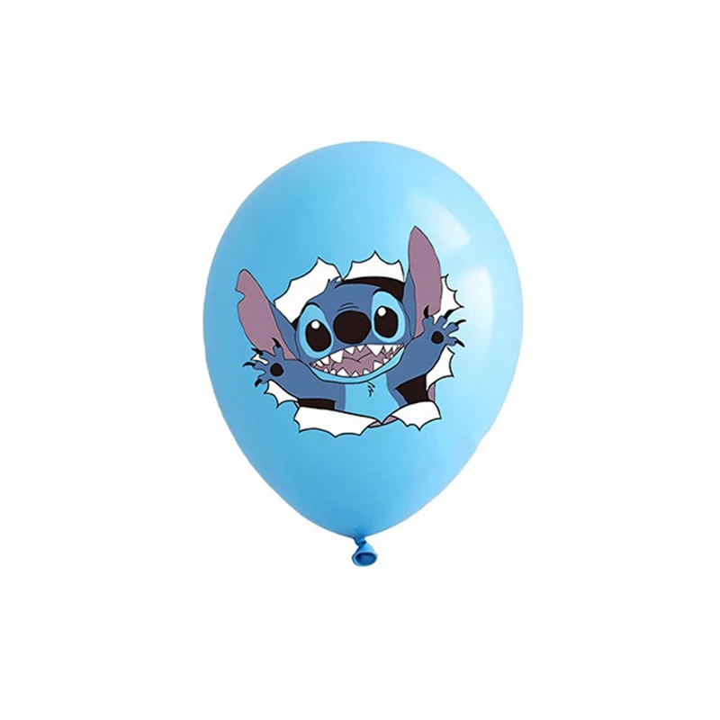 18 stuks Disney Lilo & Stitch Kids Verjaardagsfeestje Decoratie 12 inch Latex Ballonnen Stitch Angel Thema Babyshower Benodigdheden Geschenken