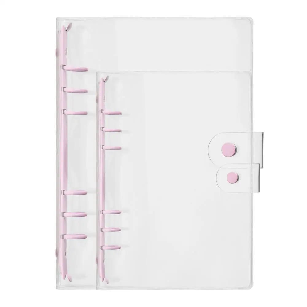 Desk Storage Storage File Stationery A5A6 Notebook Binder Binder Pockets Transparent Folders