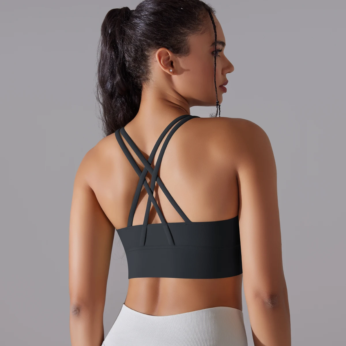Frauen Yoga BraTank Tops für Fitness Nacktes Gefühl Sport Bh Gym Weste Frauen Leibchen Workout Unterwäsche Sportswear Outfit – Detail 29