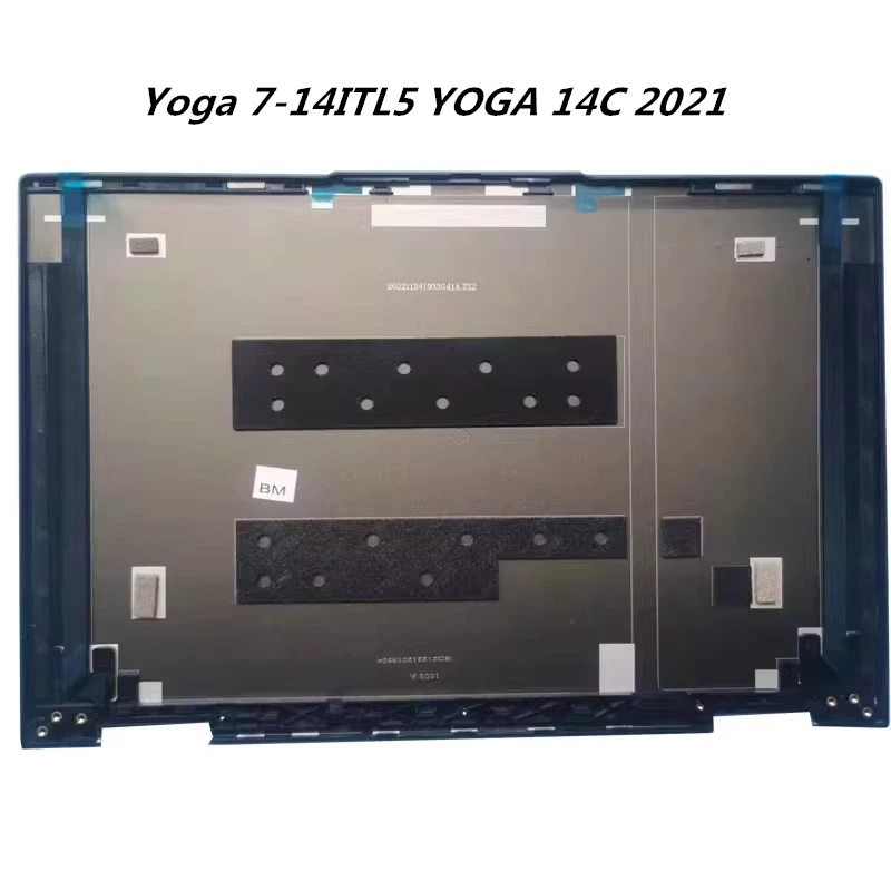 

New Palmrest Upper Cover Keyboard Housing Top Case For Lenovo Yoga 7-14ITL5 YOGA 14C 2021 Bottom Cover Lower Base Carcass