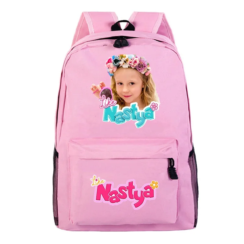 Ragazza popolare come Nastya zaino moda rosa borse da scuola per ragazze Bookbag bambini Bagpack donna borsa per Laptop regalo