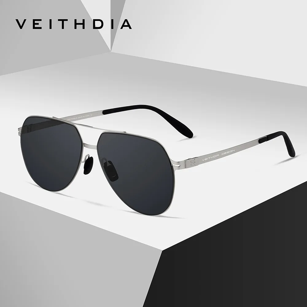 

Солнцезащитные очки VEITHDIA, новый стиль, поляризационные, с линзами из нейлона UV400, оправа из нержавеющей стали, для активного отдыха, модель VS8215