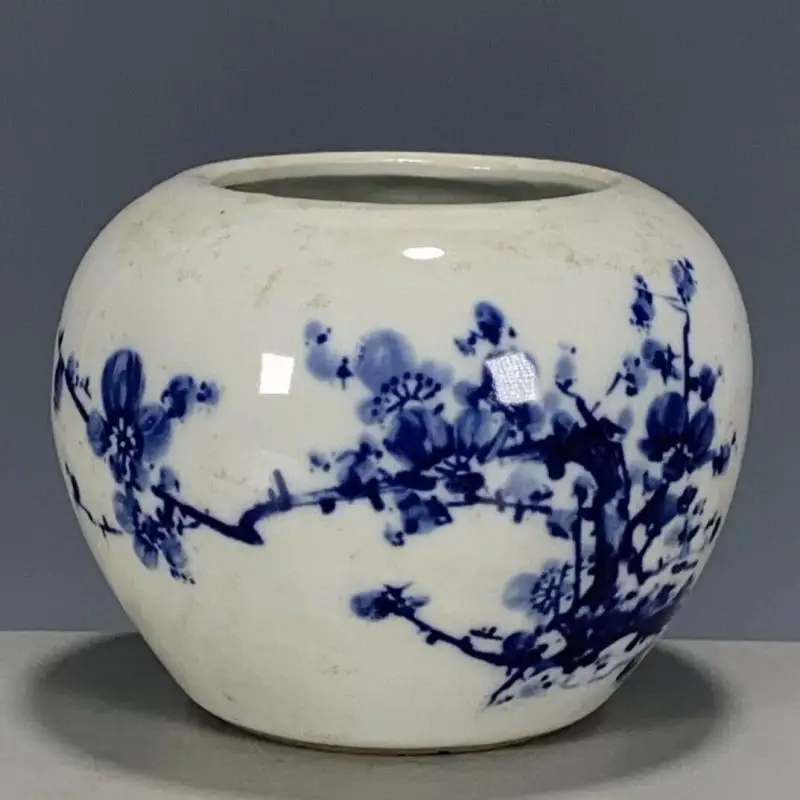 Fine Chinese Porcelain Blue and White Porcelain Plum Blossom Pattern Pot &jar