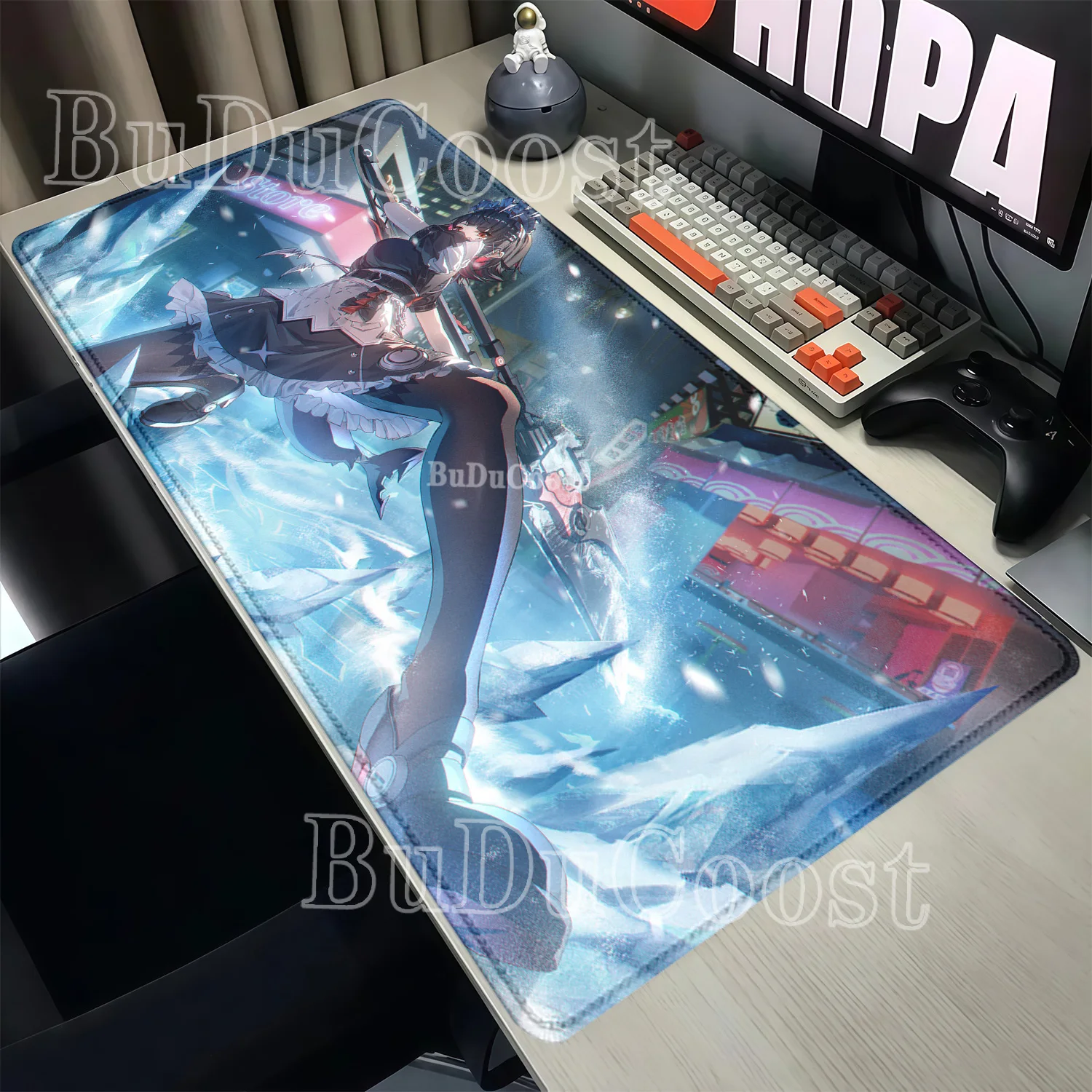 Mouse Pad HD Printing Ellen Joe Zenless Zone Zero ZZZ Gaming Keyboard Office Accessories Mousepad Anime Sexy Girl XXL Desk Mat